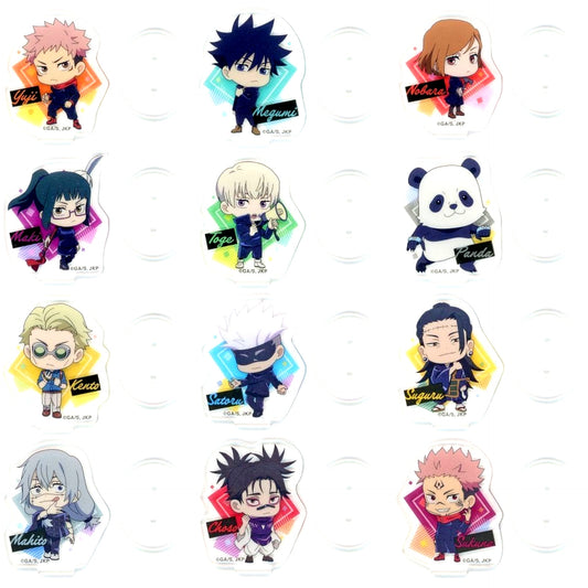 Jujutsu Kaisen Acrimini Acrylic Stand Set of 12 Types [USED]