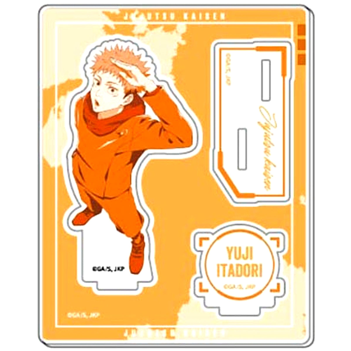 Yuji Itadori 01. Jujutsu Kaisen Letter Collection Acrylic Stand Collection [USED]