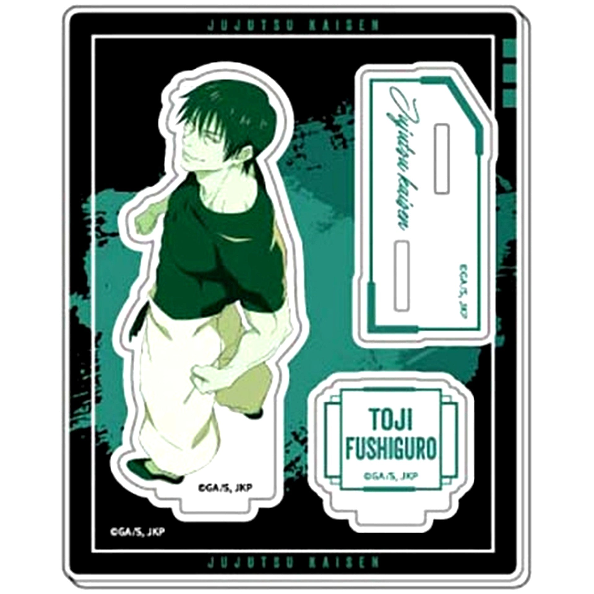 Toji Fushiguro 08. Jujutsu Kaisen Letter Collection Acrylic Stand Collection [USED]