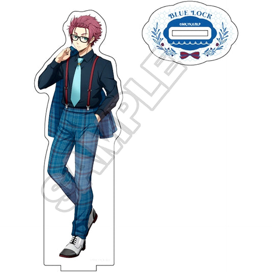 Sae Itoshi Blue Lock Dress Code Blue Acrylic Stand [USED]