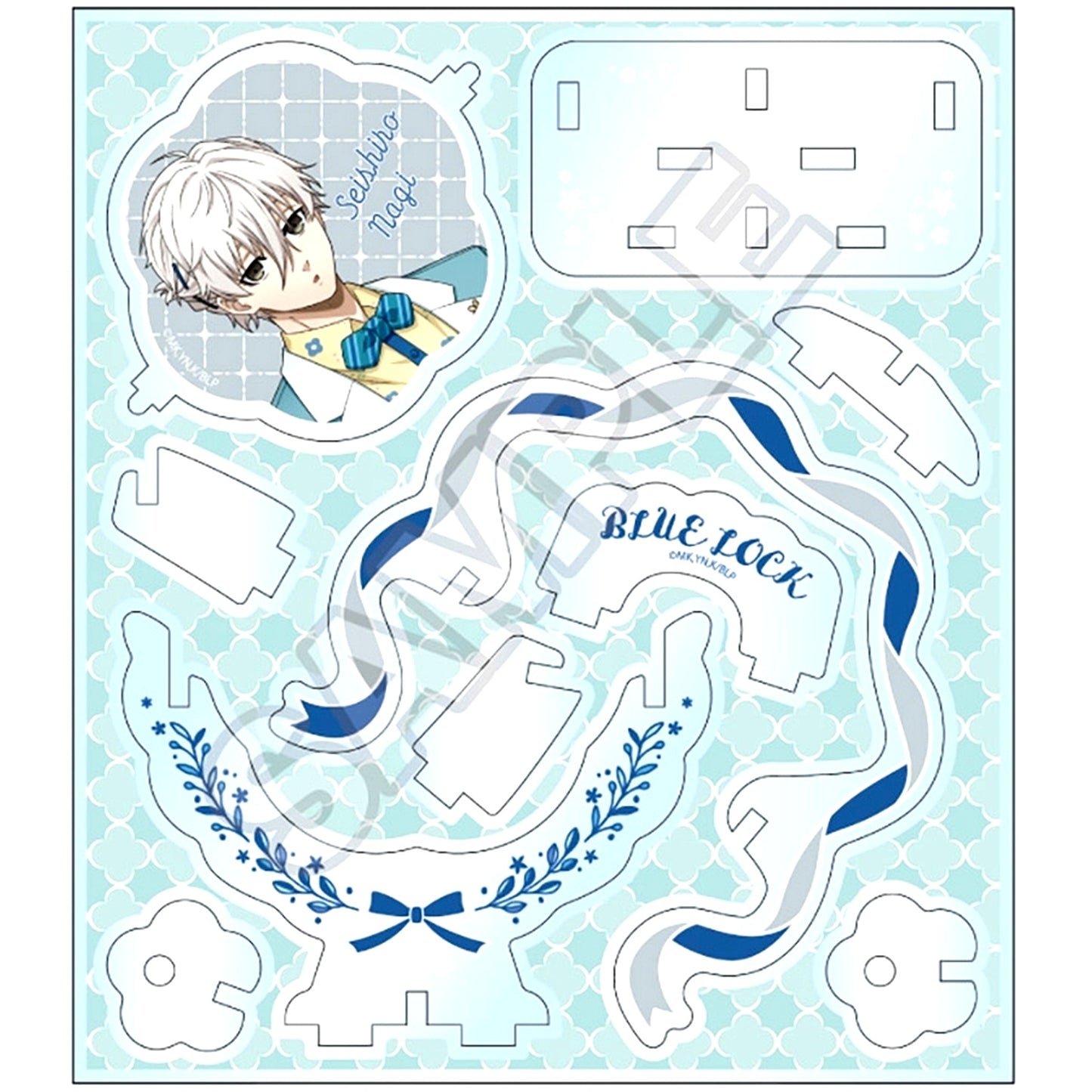 Seishiro Nagi and Reo Mikage Dress Code Blue Pirouette Stand Blue Lock [USED]