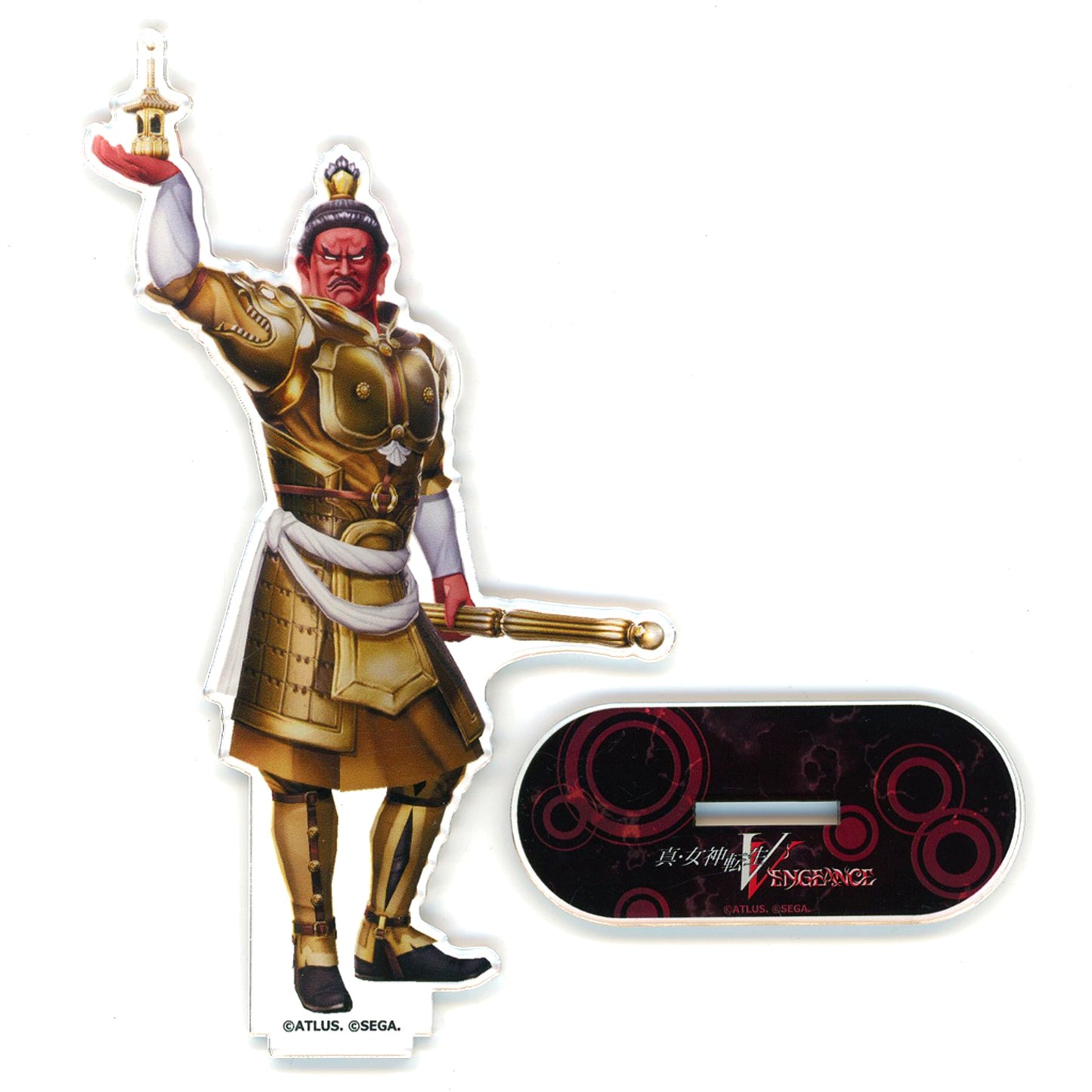 Bishamonten 185. Shin Megami Tensei V Vengeance select x collect All Star Acrylic Stand [USED]