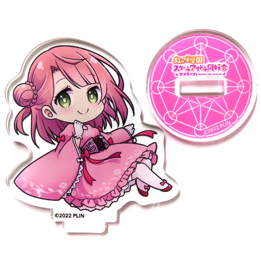 Ayumu Uehara Mini Acrylic Stand Kujibikido Love Live! Nijigasaki High School Idol Club Online Kuji Ver LoveLive!Days 5th Anniversary C-2 Prize [USED]