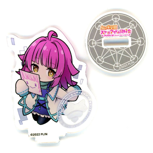 Rina Tennoji C-10 Prize Love Live! Nijigasaki High School Idol Club Mini Acrylic Stand Kujibikido Online Kuji Ver. LoveLive! Days 5th Anniversary Nijigaku [USED]