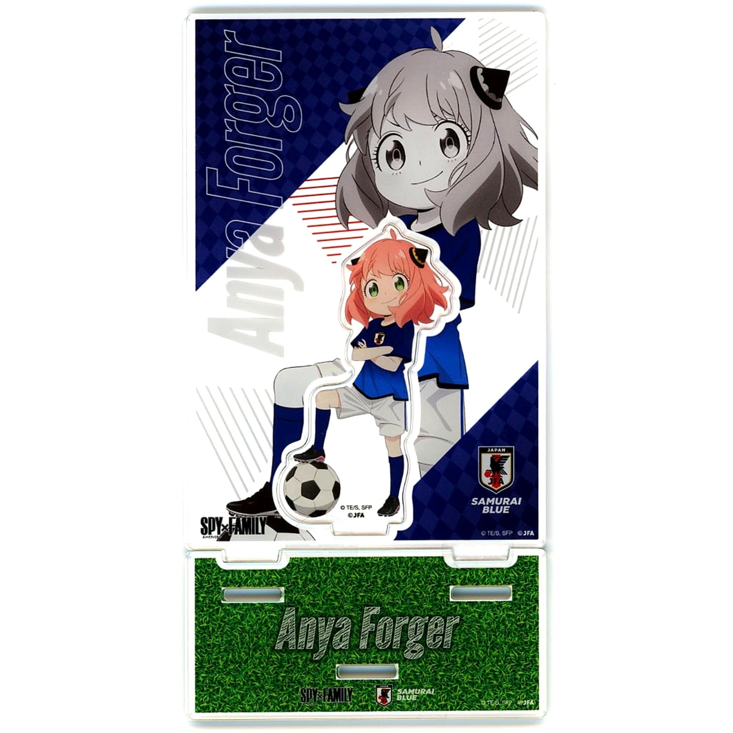 B Anya Forger Japan National Football Team Ver Acrylic Stand SPY x FAMILY [USED]
