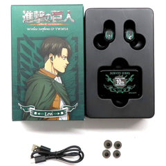 Levi Ackerman Attack on Titan x ONKYO Wireless Earphones [USED]