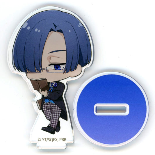 Lawrence Bluewer C-4 Prize Mini Acrylic Stand Figure Kujibikido Black Butler: Public School Arc Online Kuji [USED]