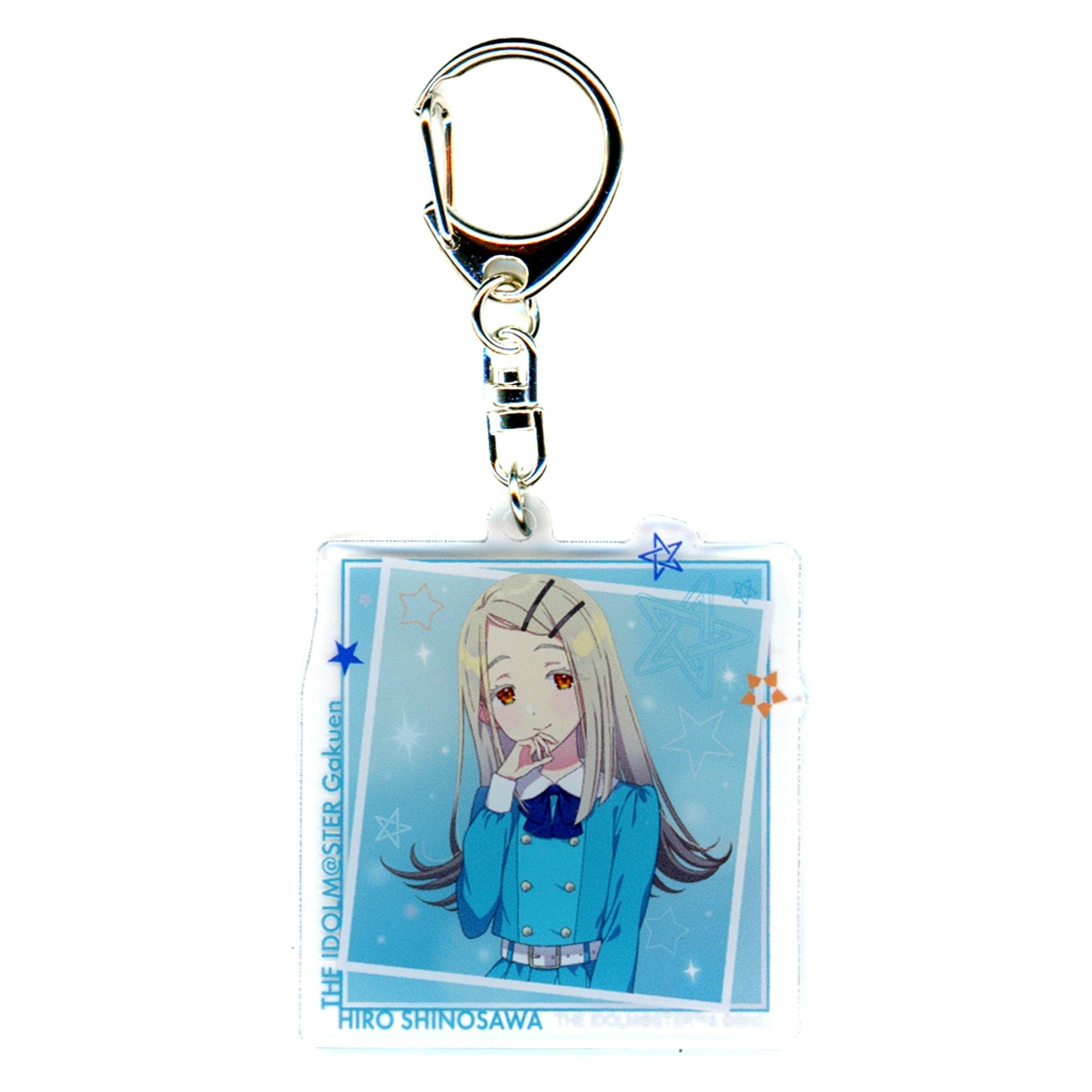 Hiro Shinosawa B-1 Prize Gakuen Idolmaster Acrylic Keychain Kujibikido Online Kuji [USED]
