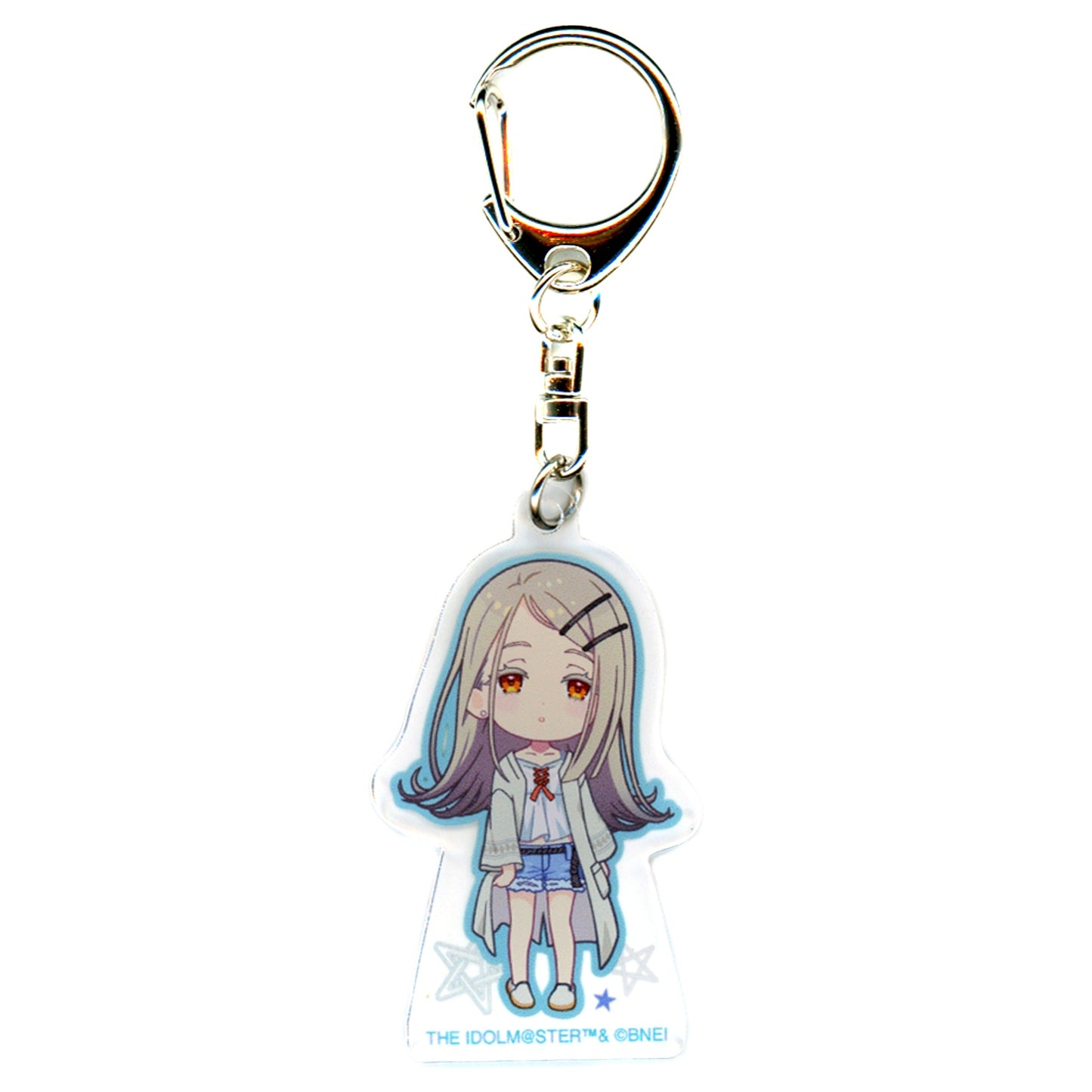Hiro Shinosawa Chibi Character Acrylic Keychain Kujibikido Gakuen Idolmaster Online Kuji B-4 Prize [USED]