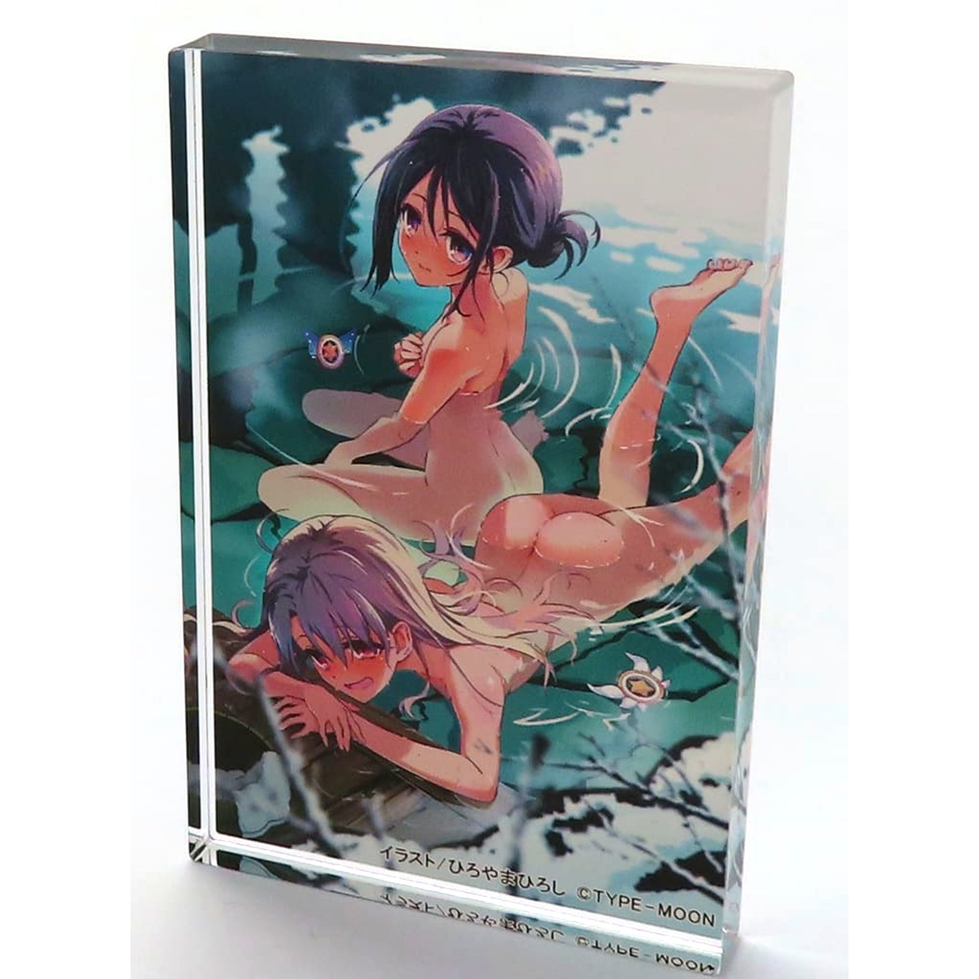 Illya & Miyu Fate/kaleid liner Prisma Illya Drei!! Kujibikido Online Kuji Mini Acrylic Block Prize B-3 [USED]