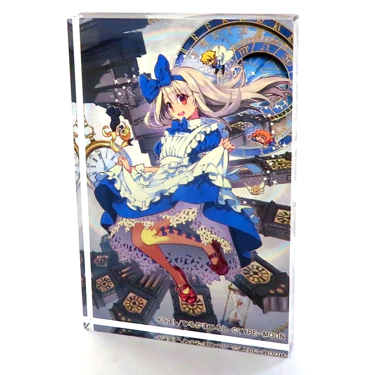 Maid Illya Fate/kaleid liner Prisma Illya 3rei!! Kujibikido Online Kuji Mini Acrylic Block Prize B-4 [USED]