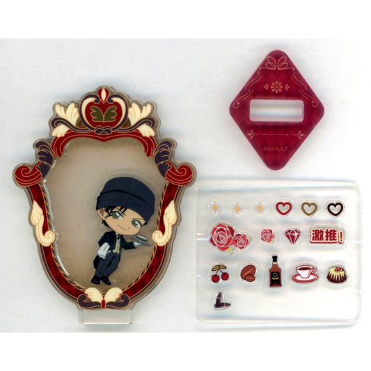 Shuichi Akai Detective Conan 2023 Beijing Collab Cafe Gumi Small Acrylic Stand China Limited [USED]