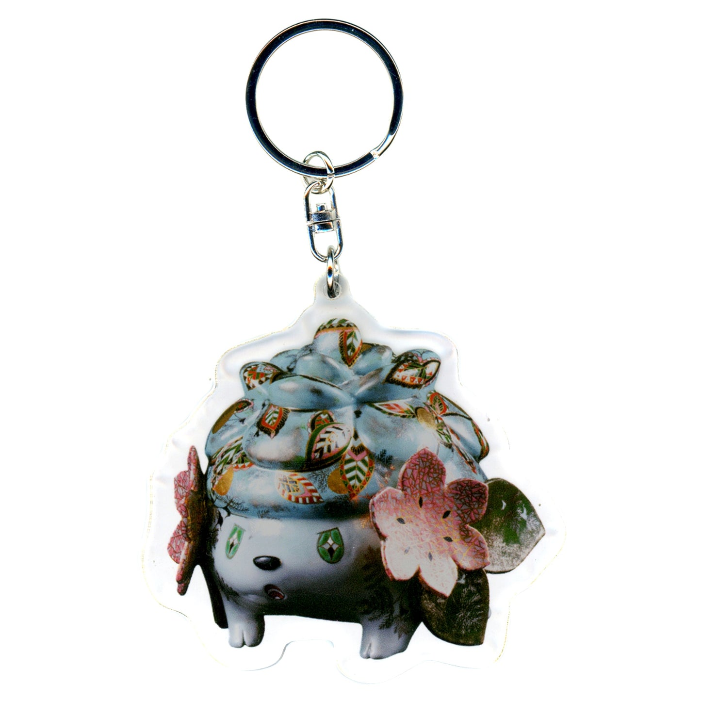Shaymin Kasumi Ueba Pokemon Acrylic Keychain Pokemon x Kogei Discovery of Beauty and Art [USED]