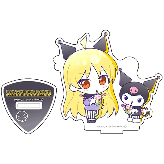 Seika Ijichi x Kuromi Bocchi the Rock! x Sanrio Characters Acrylic Stand [USED]