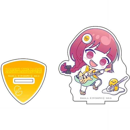 Kikuri Hiroi x Gudetama Bocchi the Rock! x Sanrio Characters Acrylic Stand [USED]