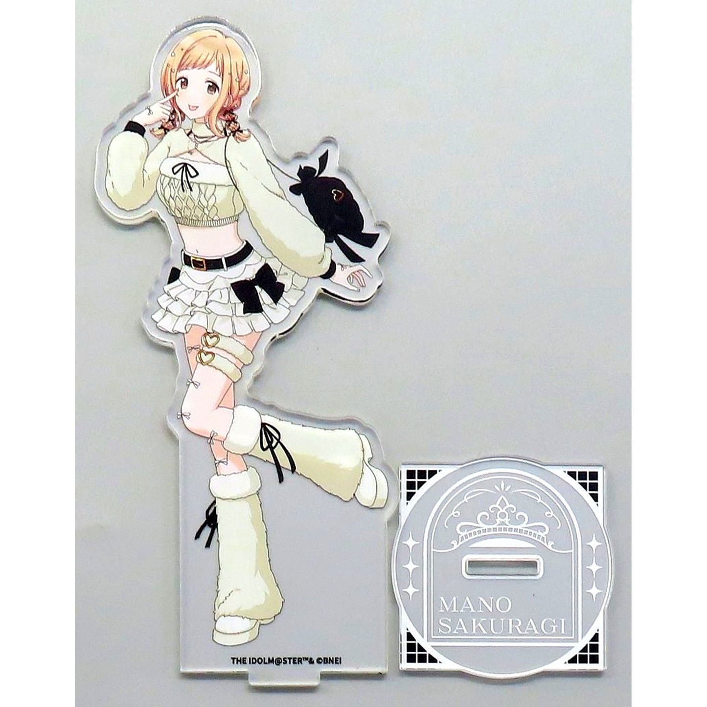 Mano Sakuragi The Idolm@ster Shiny Colors White Night Collection Drawn Acrylic Stand [USED]