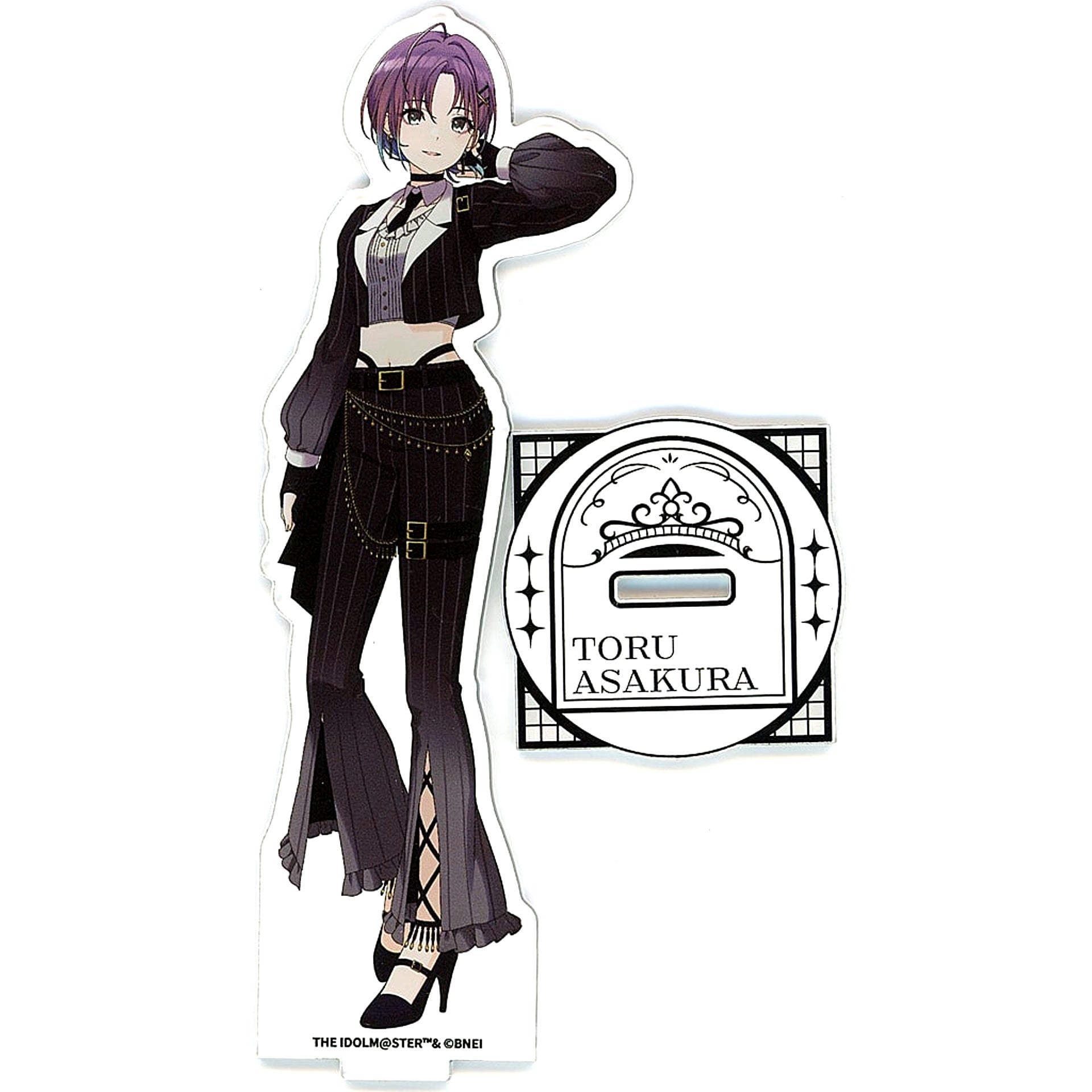 Toru Asakura The Idolm@ster Shiny Colors White Night Collection Drawn Acrylic Stand [USED]