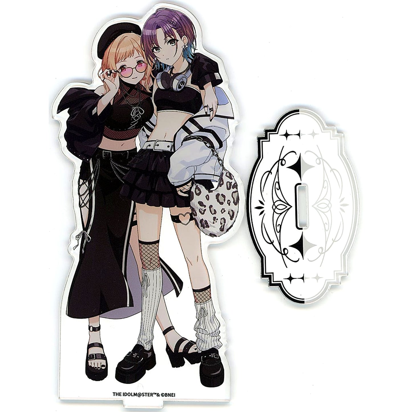 Mano Sakuragi & Toru Asakura Shiny Colors Drawn Acrylic Stand White Night Collection [USED]