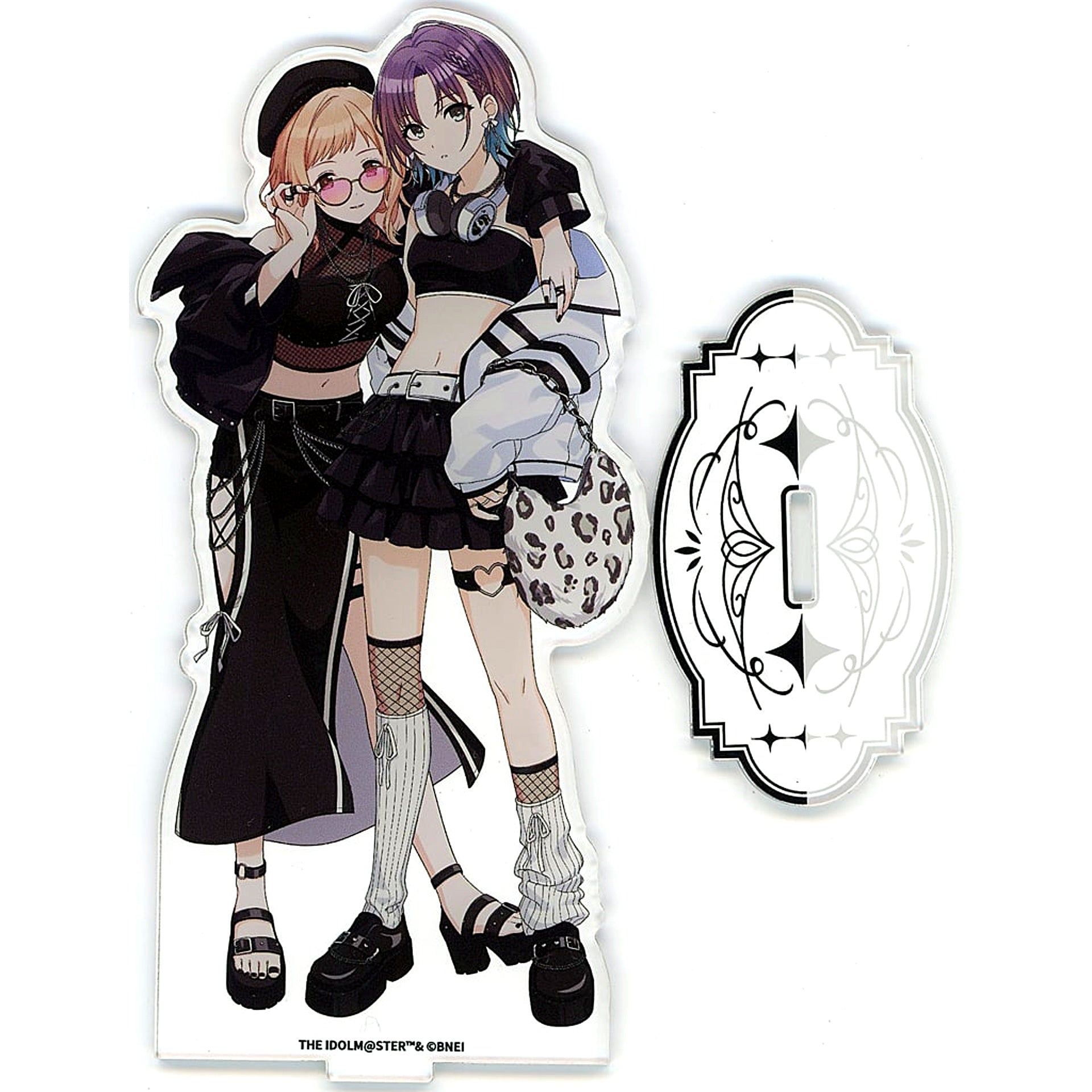 Mano Sakuragi & Toru Asakura Shiny Colors Drawn Acrylic Stand White Night Collection [USED]