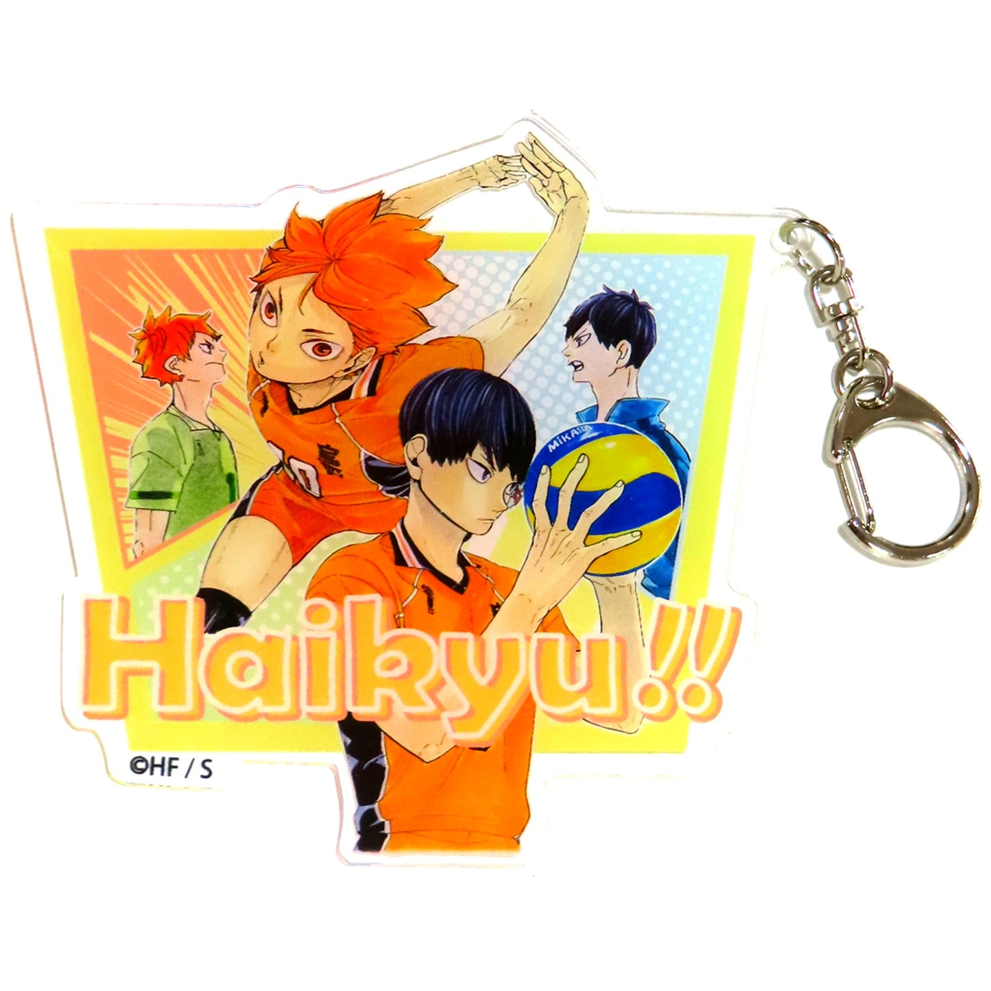 Shoyo Hinata & Tobio Kageyama Big Acrylic Keychain Haikyu!! Jump Shop Limited [USED]