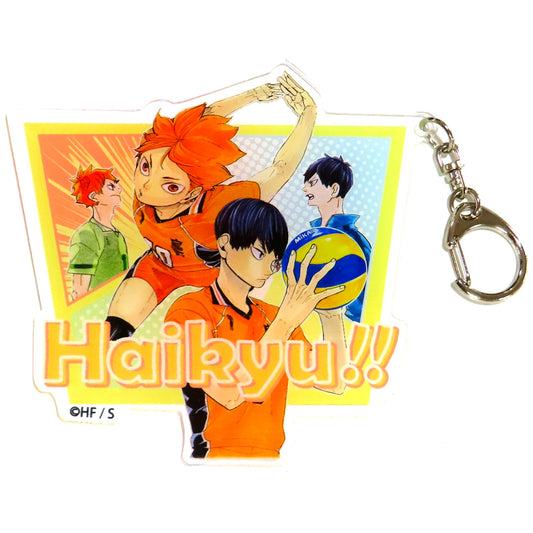 Shoyo Hinata & Tobio Kageyama Big Acrylic Keychain Haikyu!! Jump Shop Limited [USED]