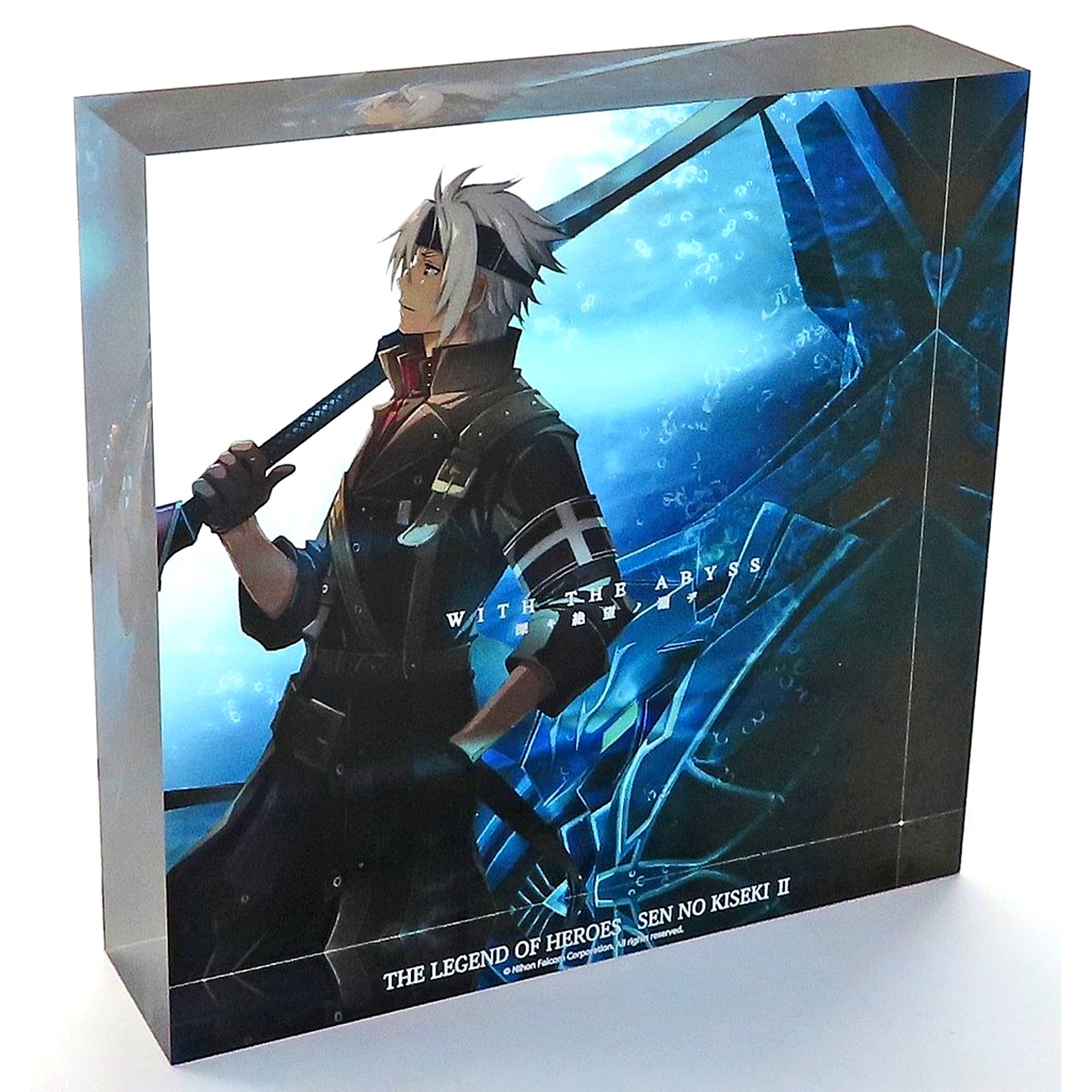 Azure Knight The Legend of Heroes: Trails of Cold Steel II Acrylic Block [USED]