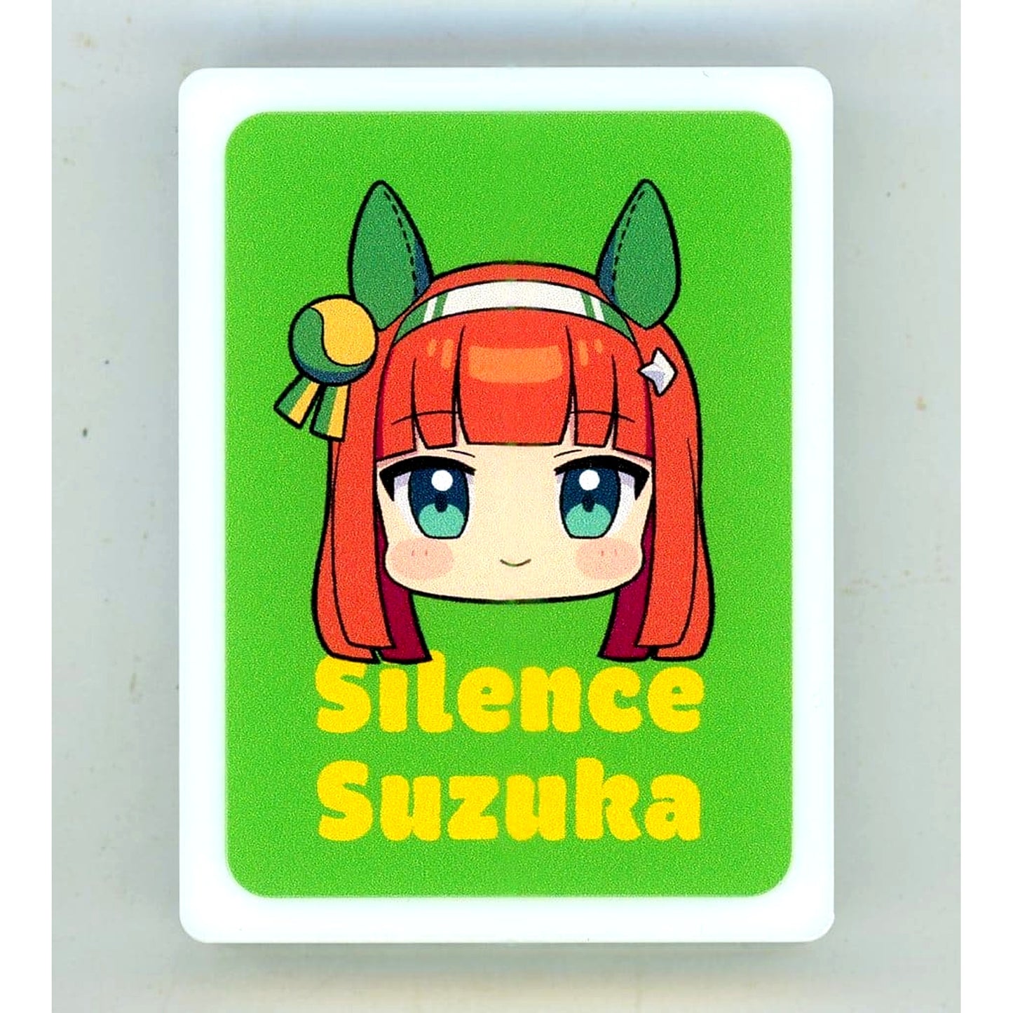 Silence Suzuka Umamusume Pretty Derby Season 3 Acrylic Block Collection Team Spica Deformed Ver. [USED]