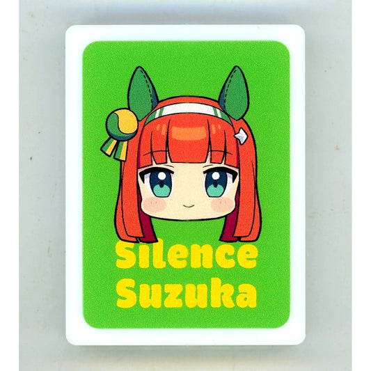 Silence Suzuka Umamusume Pretty Derby Season 3 Acrylic Block Collection Team Spica Deformed Ver. [USED]