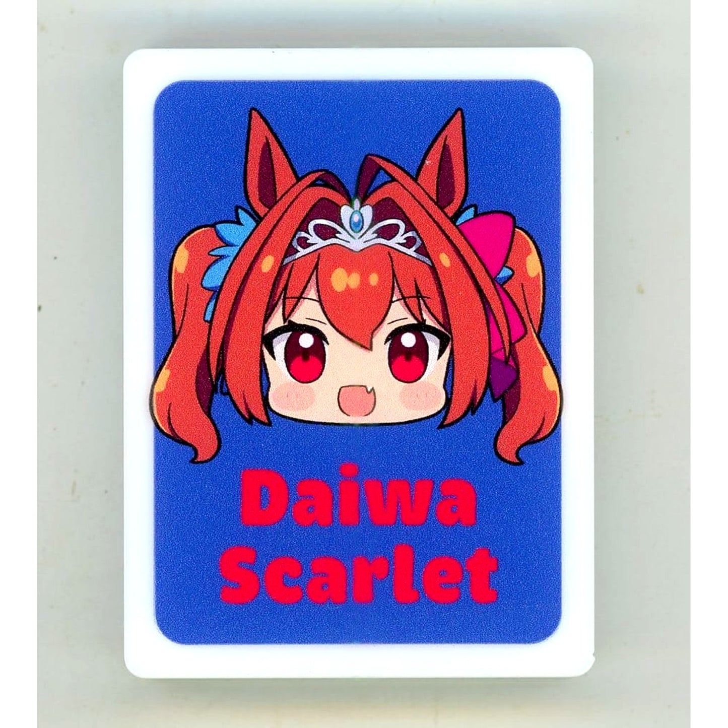 Daiwa Scarlet Umamusume Pretty Derby Season 3 Acrylic Block Collection Team Spica Deformed Ver. [USED]