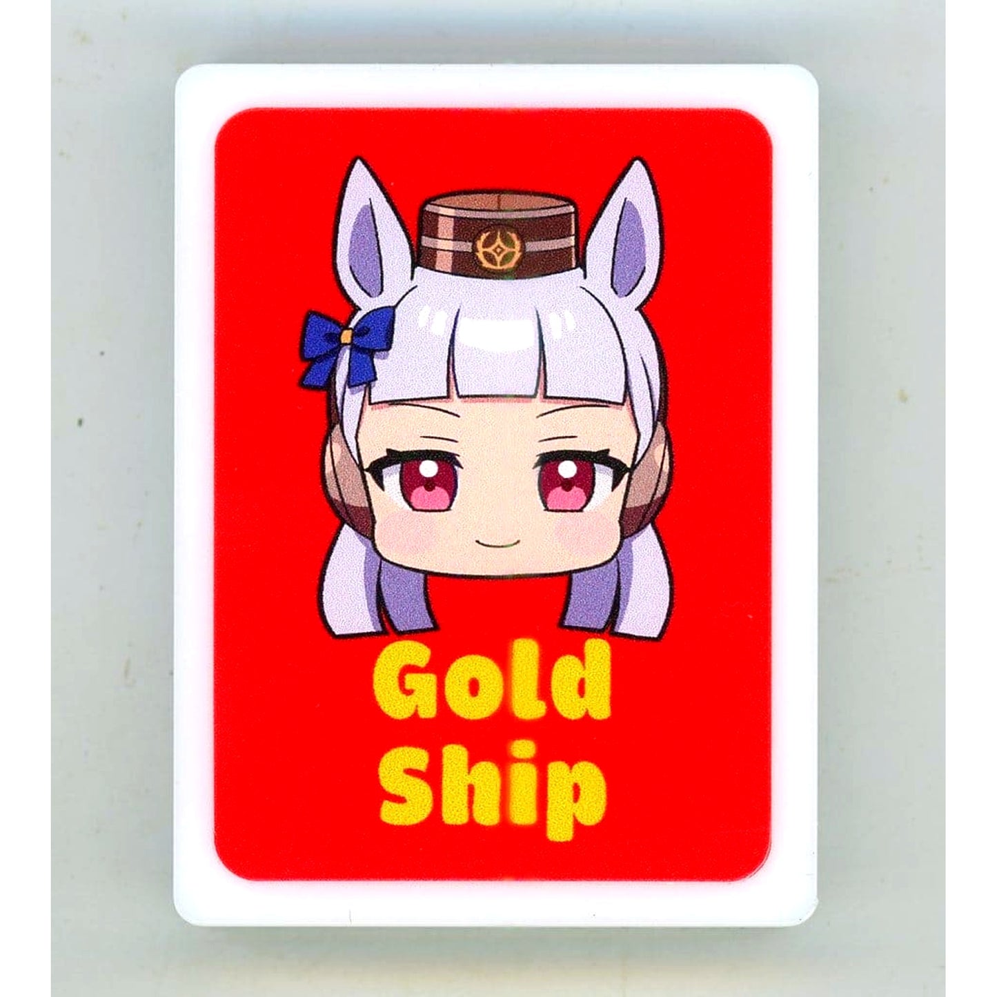 Gold Ship Umamusume Pretty Derby Season 3 Acrylic Block Collection Team Spica Deformed Ver. [USED]