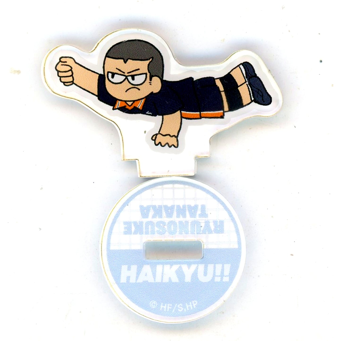 Ryunosuke Tanaka Haikyu!! Jirori Trading mini Acrylic Stand Match Ver. Karasuno High School [USED]
