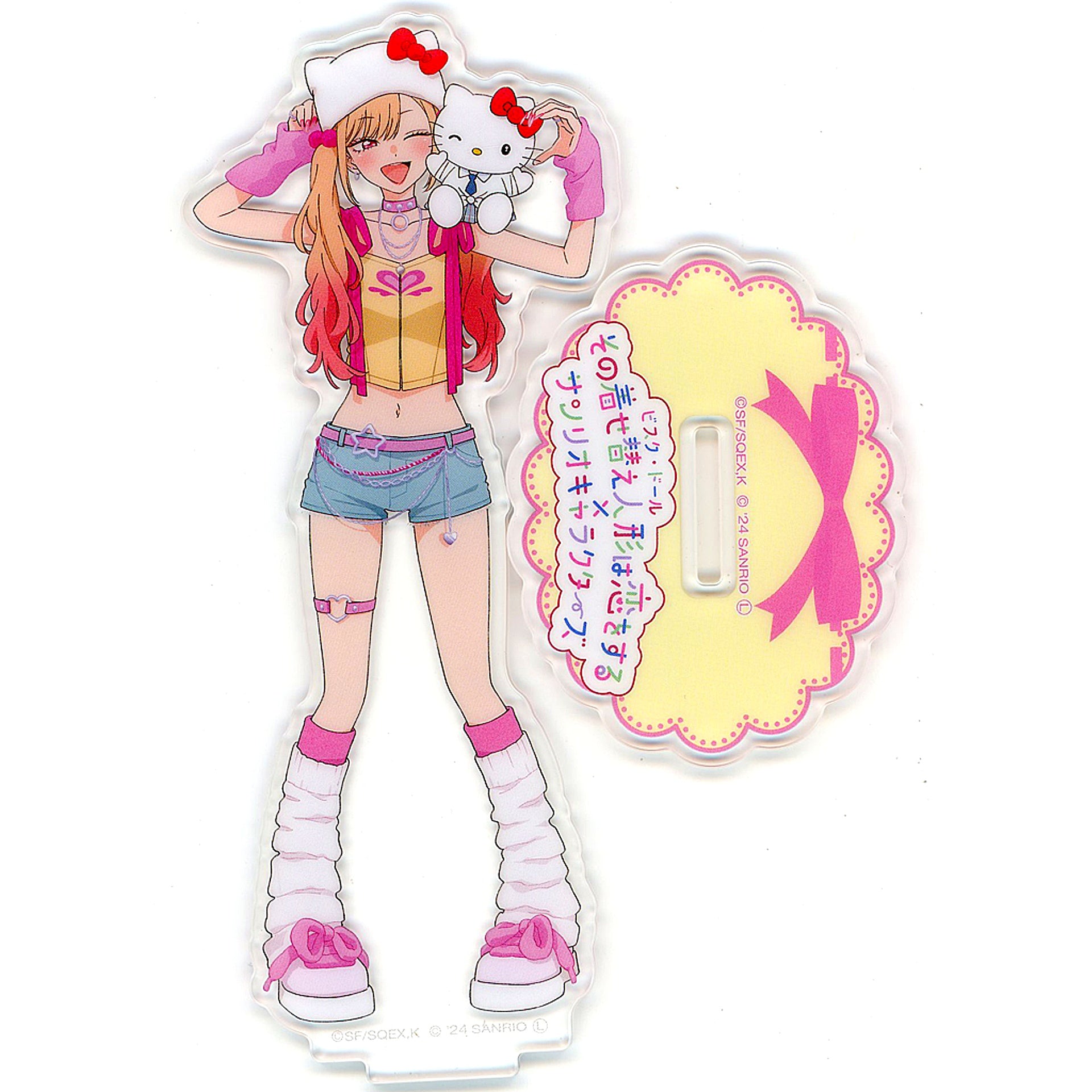 Marin Kitagawa x Hello Kitty Acrylic Stand My Dress-Up Darling x Sanrio Characters PremiumShop Goods [USED]