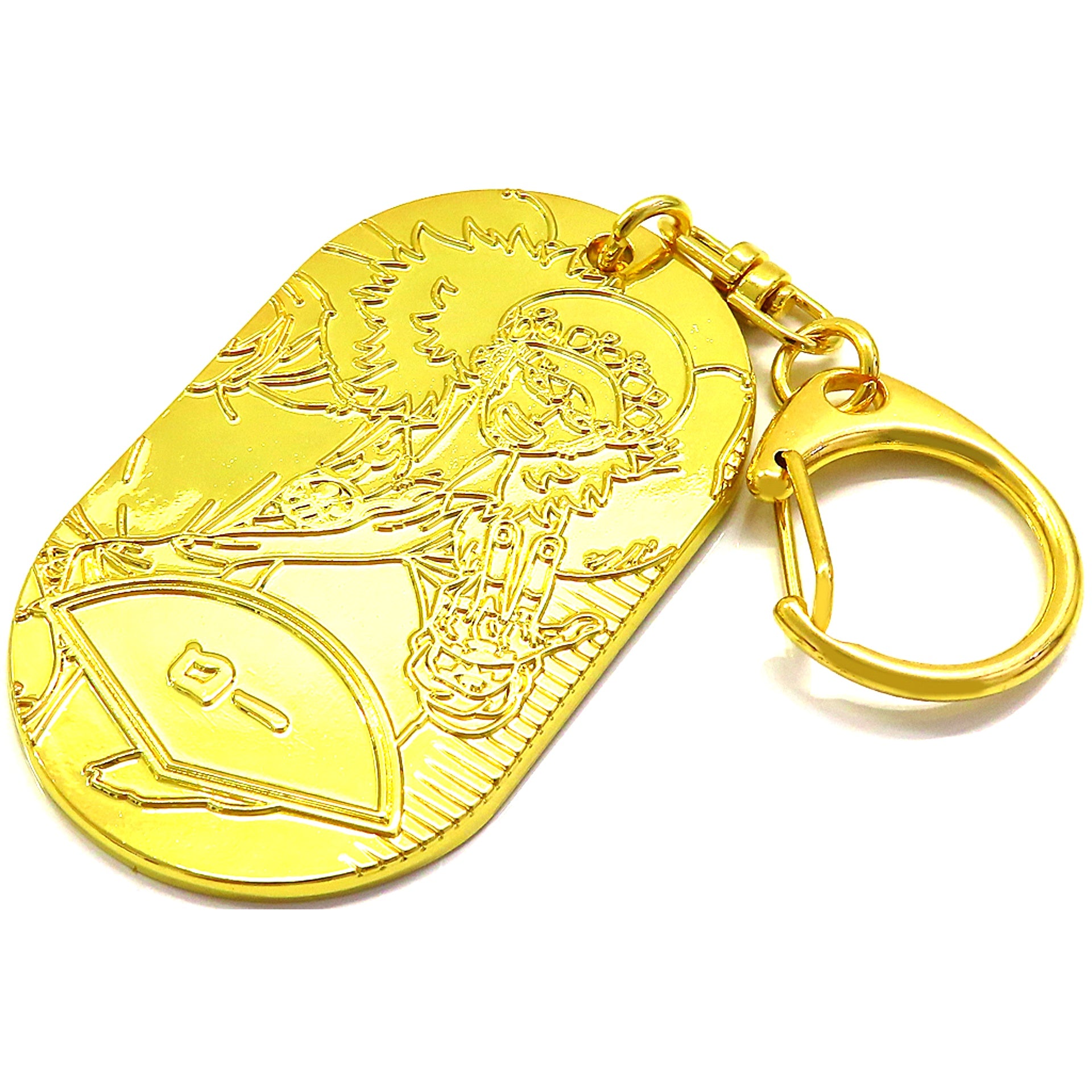Trafalgar Law One Piece EMOTION Wano Country Oval Coin Keychain Collection [USED]