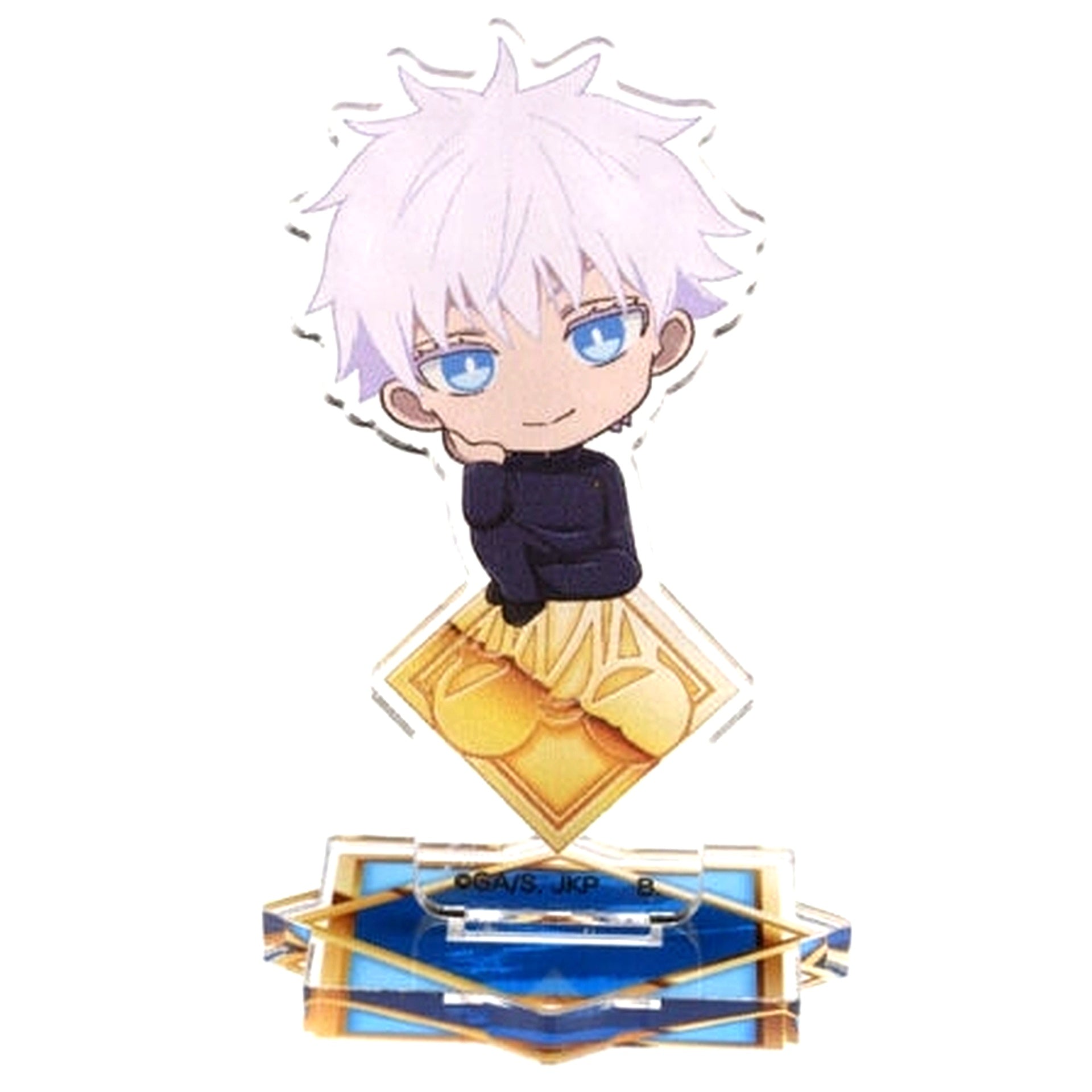 Satoru Gojo - Uniform / Normal Ver. Hapikuro! Jujutsu Kaisen Season 2 Hidden Inventory Premature Death Chokon to Nokkari Mini Character Acrylic Stand [USED]