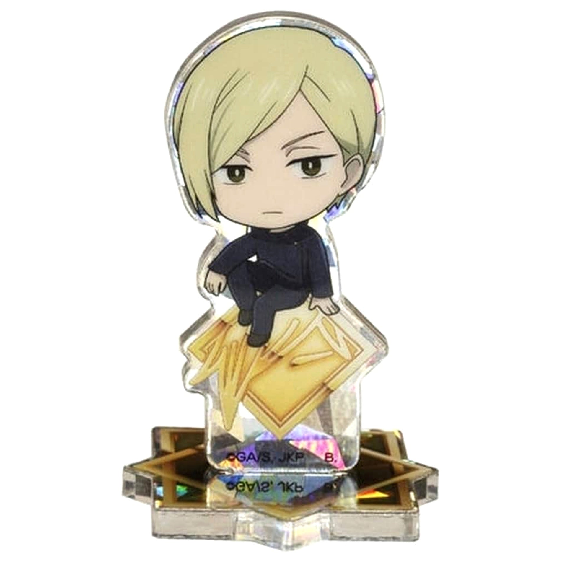 Jujutsu Kaisen Season 2 Hidden Inventory Kento Nanami Hologram ver. Hapikuro Chokon-to-Nokkari Mini Character Acrylic Stand Acrylic Stands [USED]