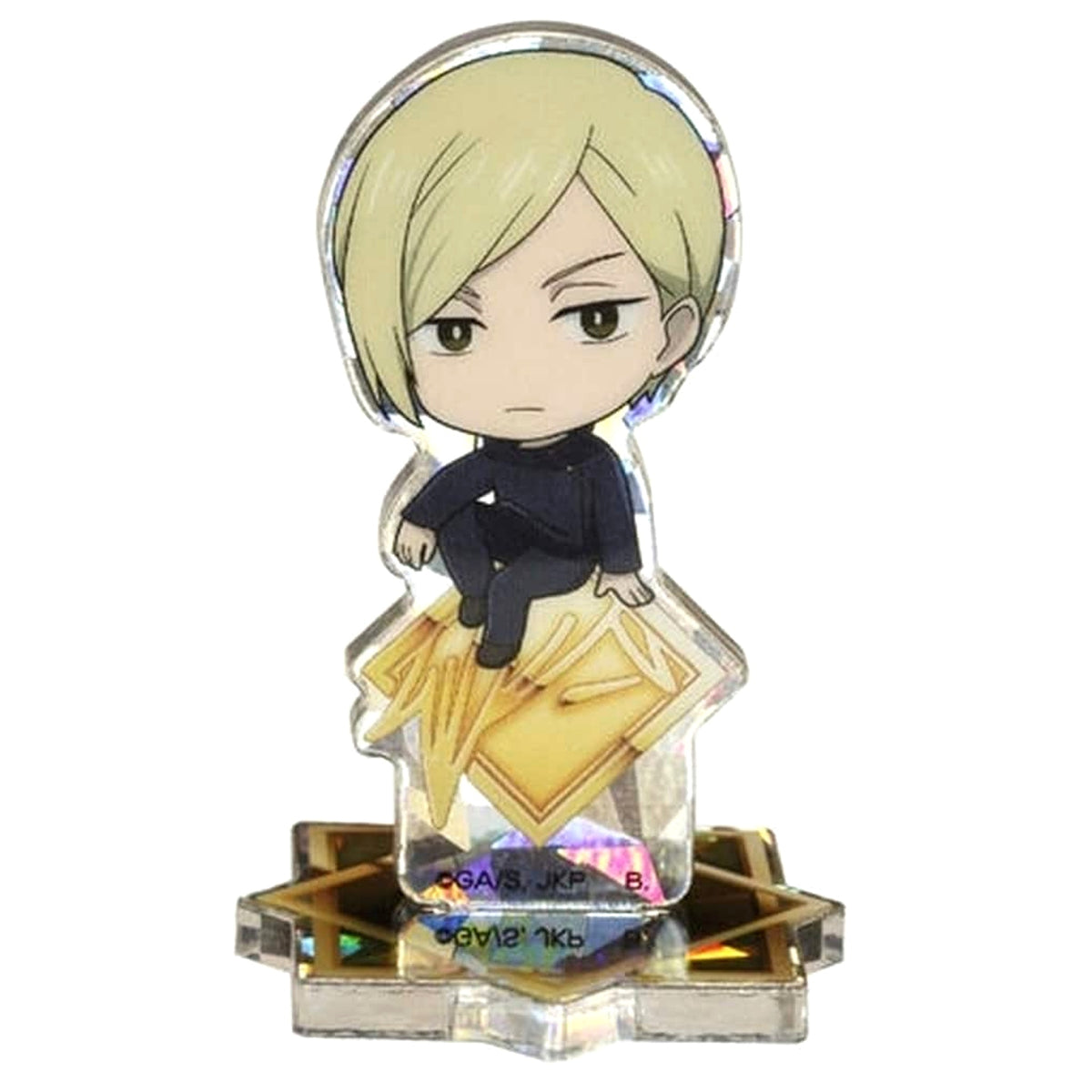 Jujutsu Kaisen Season 2 Hidden Inventory Kento Nanami Hologram ver. Hapikuro Chokon-to-Nokkari Mini Character Acrylic Stand Acrylic Stands [USED]