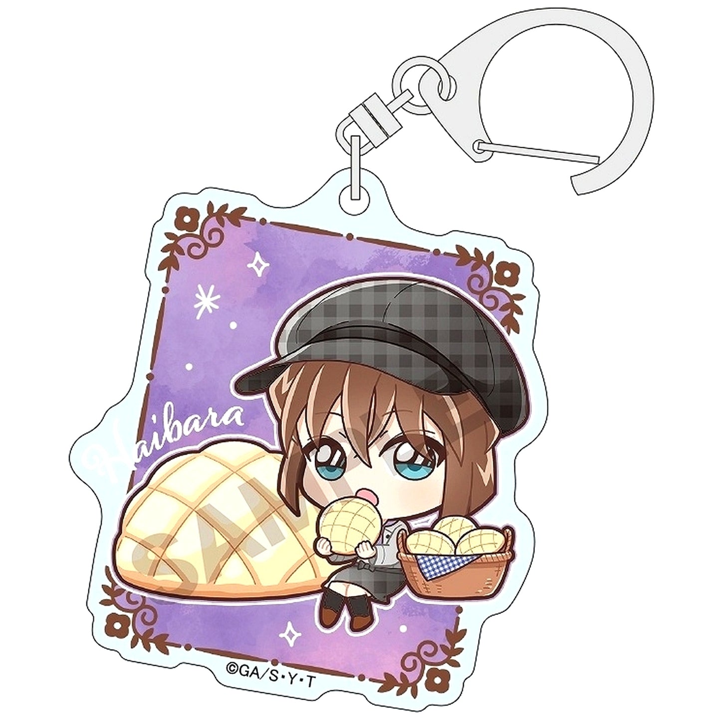 Ai Haibara Detective Conan Trading Acrylic Keychain Chara Peco Bakery [USED]