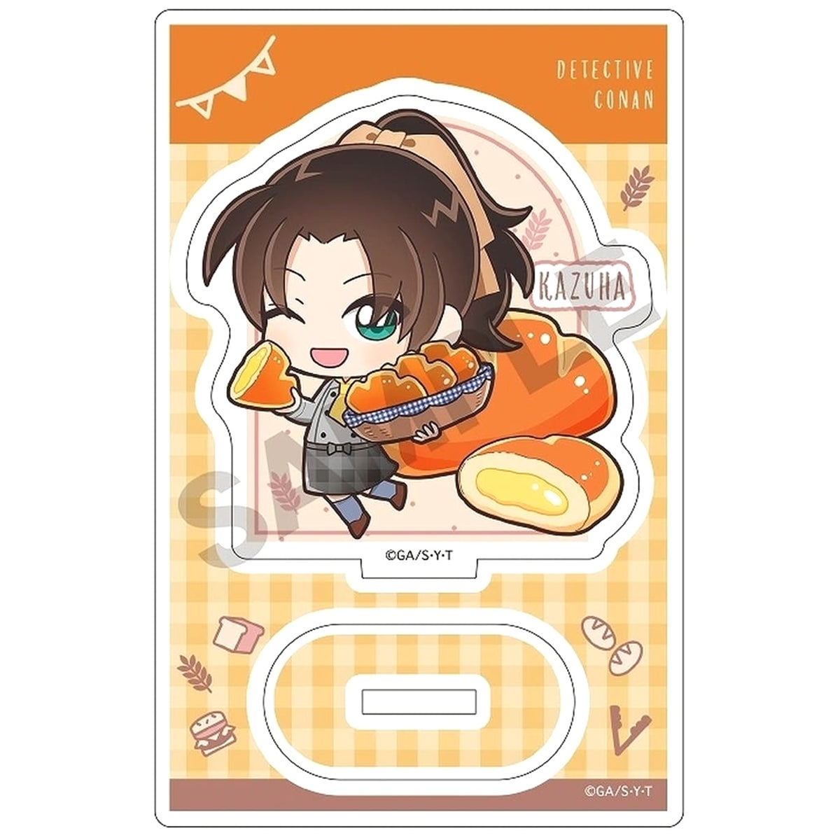Detective Conan Kazuha Toyama Chara Peko Bakery Acrylic Stand Acrylic Stands [USED]