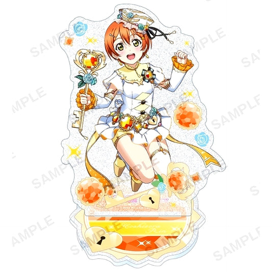 Rin Hoshizora Mu's Birthstone Ver. Kirarin Acrylic Stand Love Live! School Idol Festival [USED]