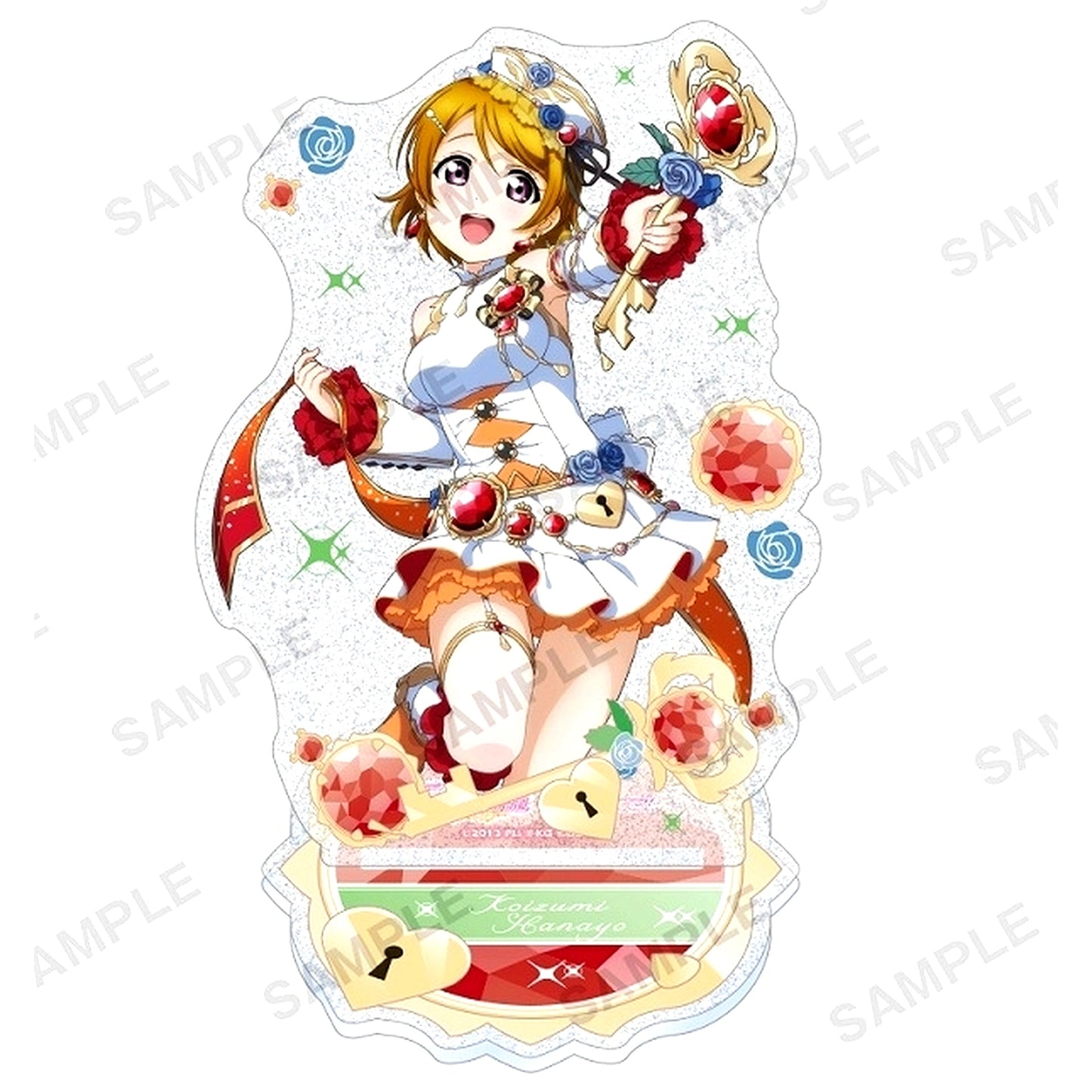 Hanayo Koizumi Birthstone Ver. Mu's Kirarin Acrylic Stand Love Live! School Idol Festival [USED]