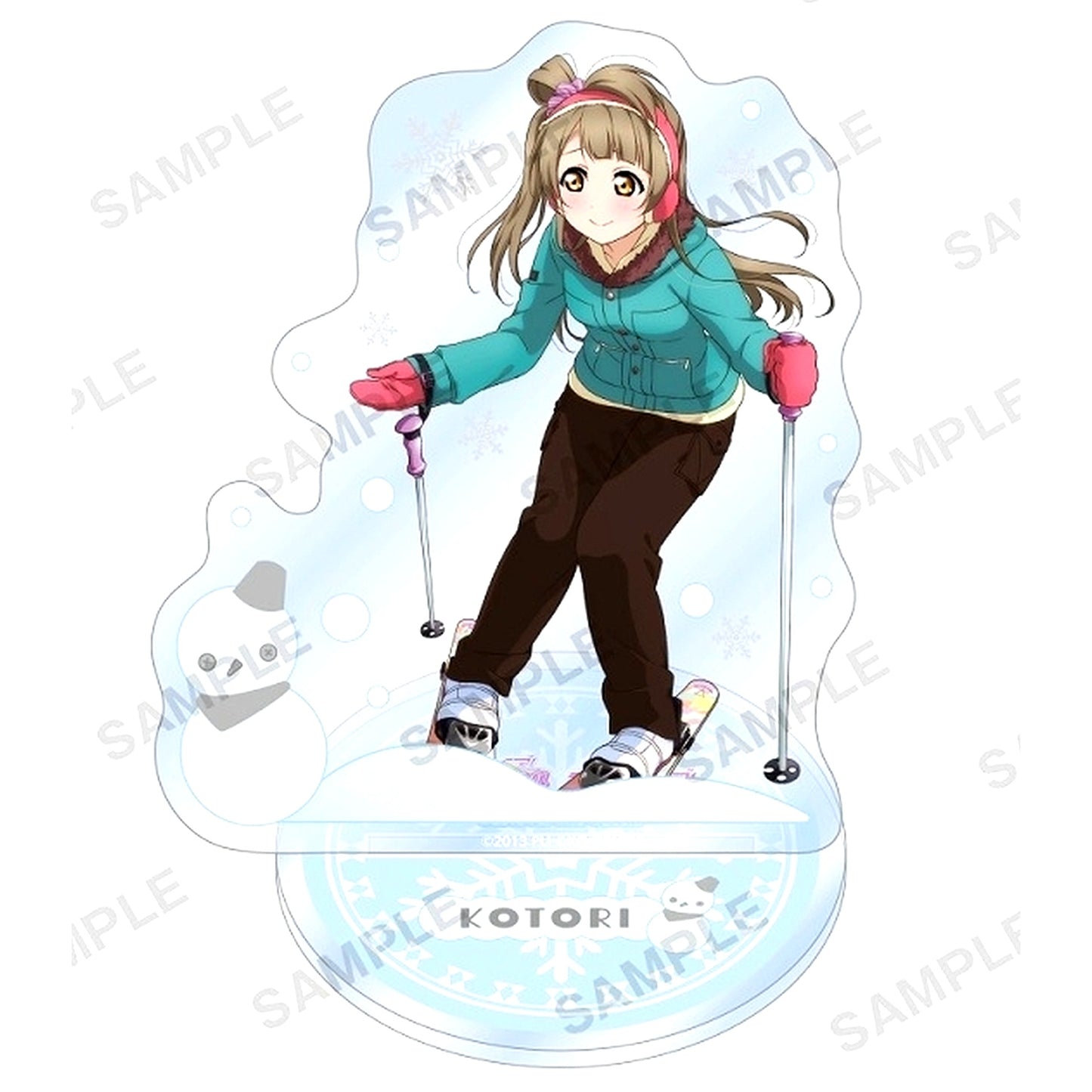 Kotori Minami Muse Snowy Mountain Ver. Acrylic Stand Love Live! School Idol Festival [USED]