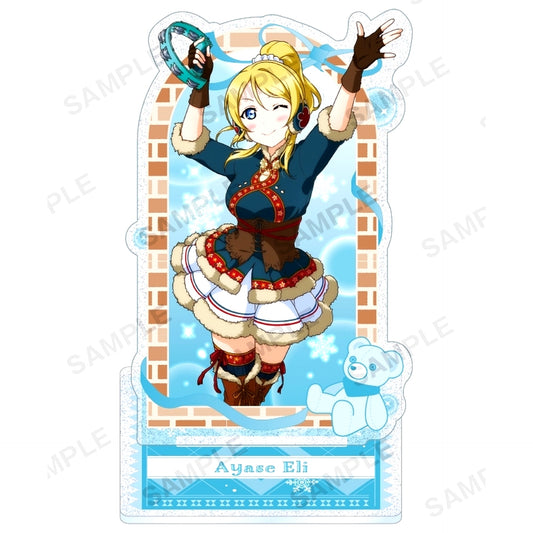 Eli Ayase Mu's Snow Mountain Ver. Kirarin Acrylic Stand Love Live! School Idol Festival [USED]