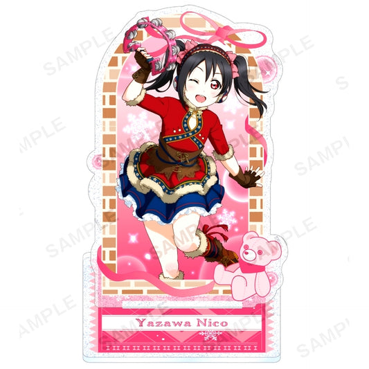 Nico Yazawa Snow Mountain Ver. Mu's Kirarin Acrylic Stand Love Live! School Idol Festival [USED]
