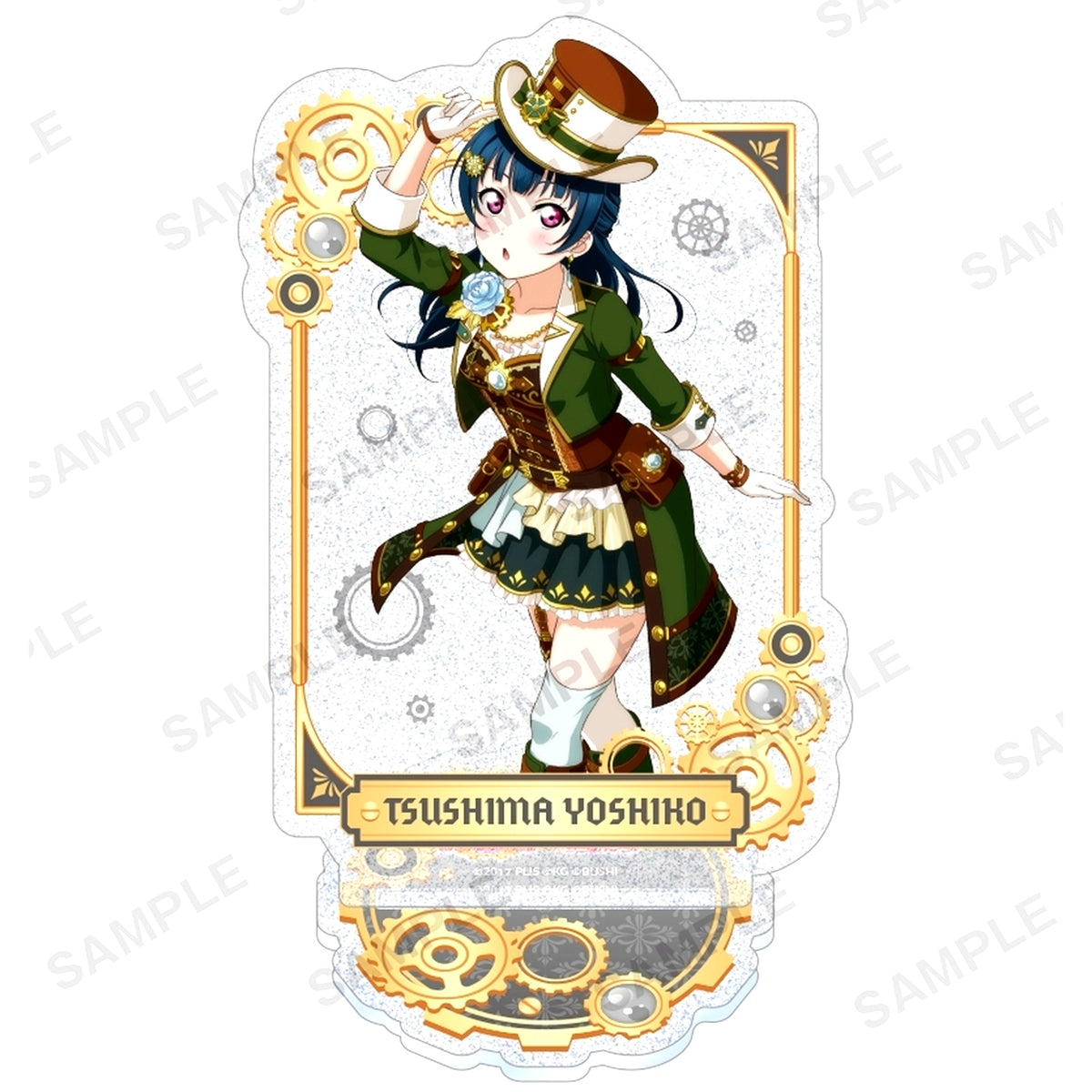 Yoshiko Tsushima Aqours Steampunk Ver. Kirarin Acrylic Stand Love Live! School Idol Festival [USED]