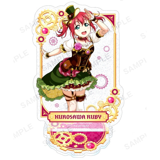 Ruby Kurosawa Aqours Steampunk Ver. Kirarin Acrylic Stand Love Live! School Idol Festival [USED]