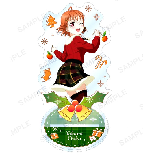 Chika Takami Aqours Snow Fairy Ver. Acrylic Stand Love Live! School Idol Festival [USED]