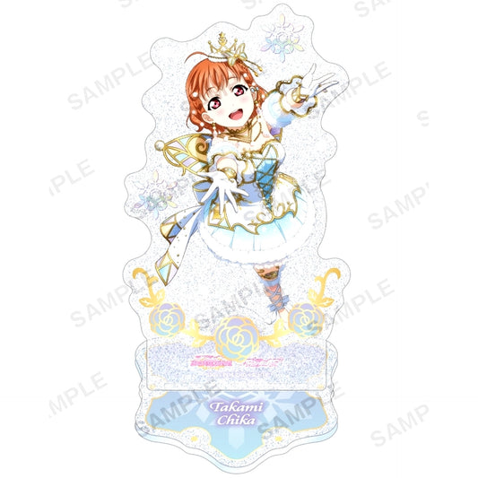 Chika Takami Love Live! School Idol Festival Aqours Snow Fairy Ver. Kirarin Acrylic Stand [USED]
