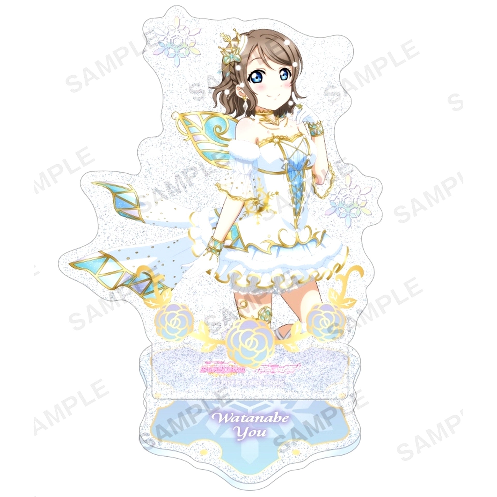 You Watanabe Love Live! School Idol Festival Aqours Snow Fairy Ver. Kirarin Acrylic Stand [USED]