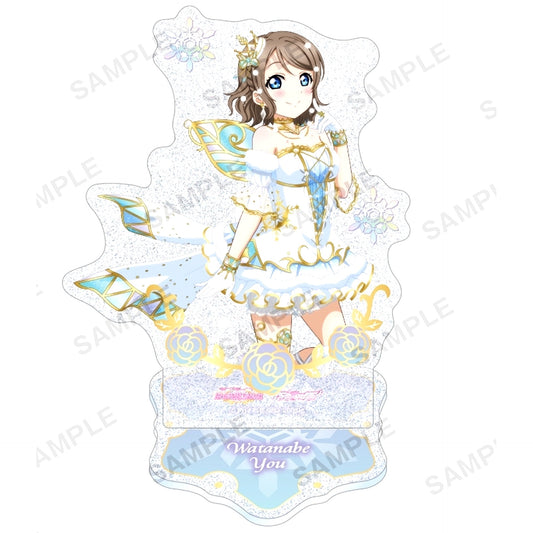 You Watanabe Love Live! School Idol Festival Aqours Snow Fairy Ver. Kirarin Acrylic Stand [USED]