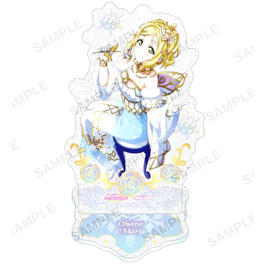 Mari Ohara Love Live! School Idol Festival Aqours Snow Fairy Ver. Kirarin Acrylic Stand [USED]